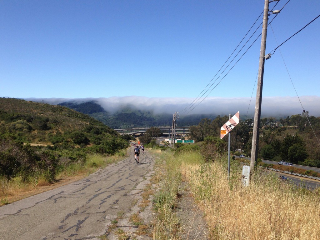 Fog and mountains on Day Two