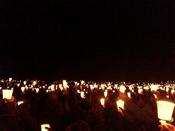 ALC Candlelight Vigil on Night 6 in Ventura