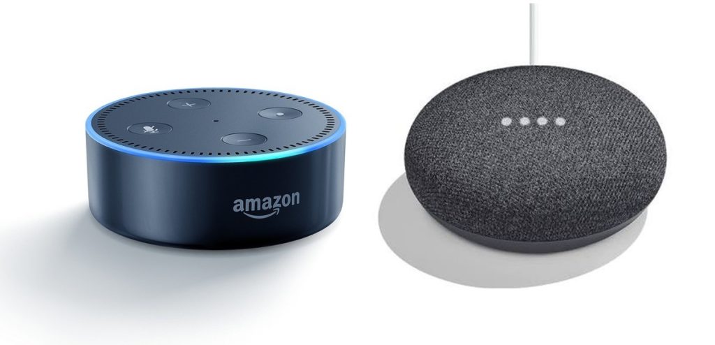 google home mini vs amazon echo dot 2